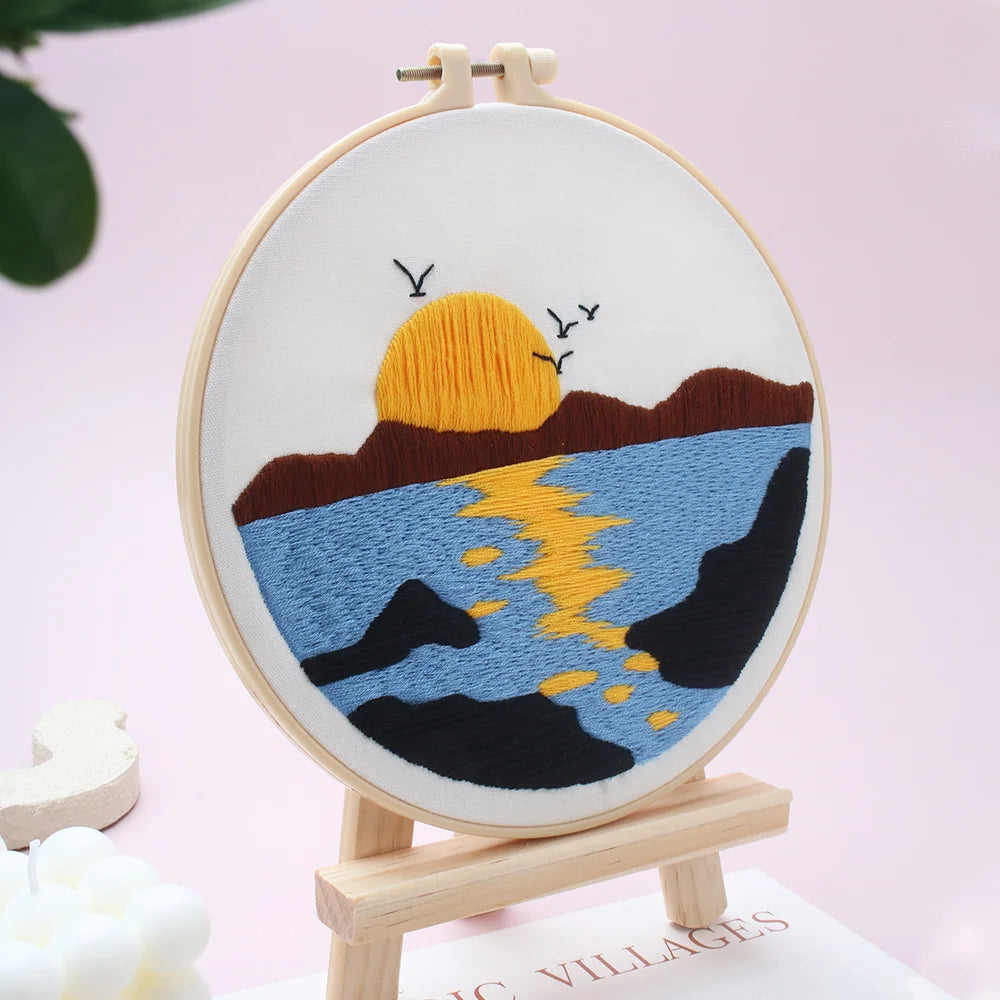 Landscape Collection Embroidery Kits