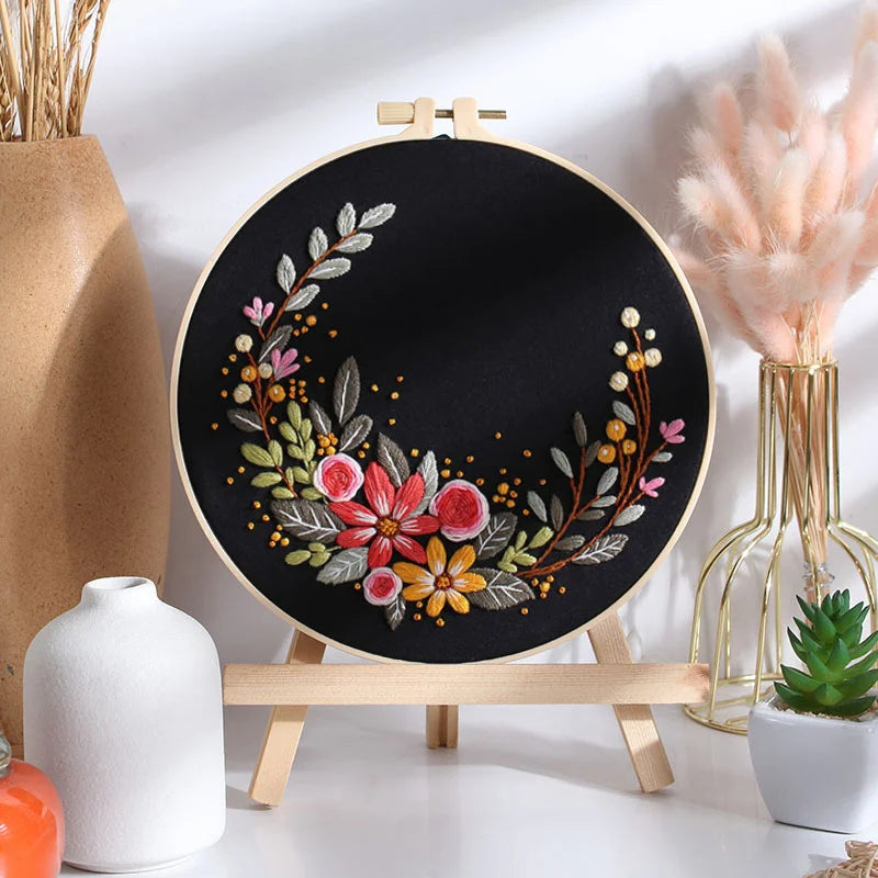 Floral Whispers Embroidery Kit