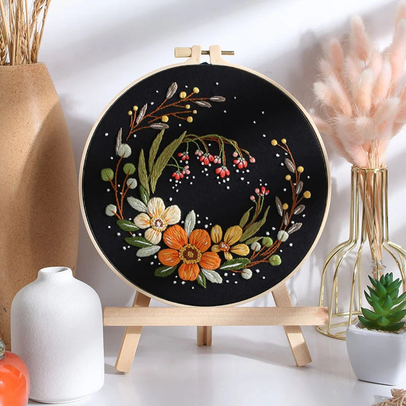 Floral Whispers Embroidery Kit