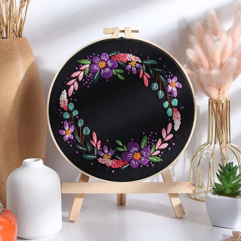 Floral Whispers Embroidery Kit