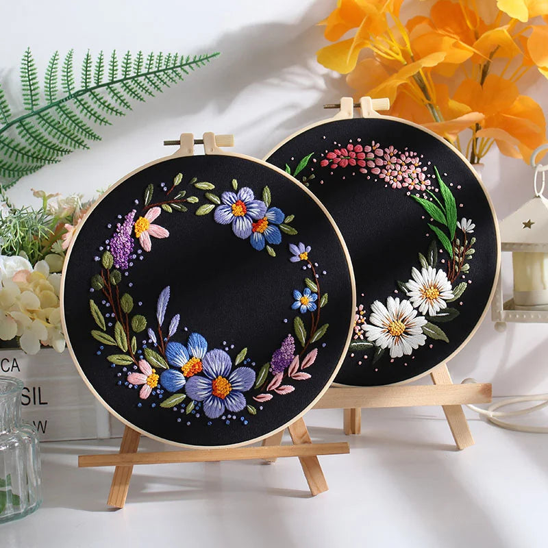 Floral Whispers Embroidery Kit