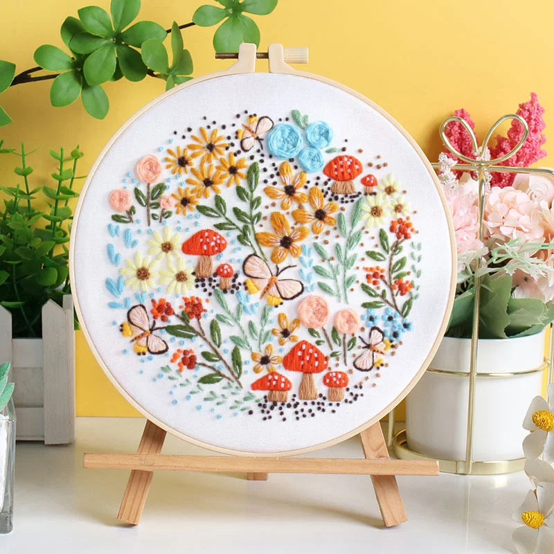 Floral Paradise Embroidery Kit