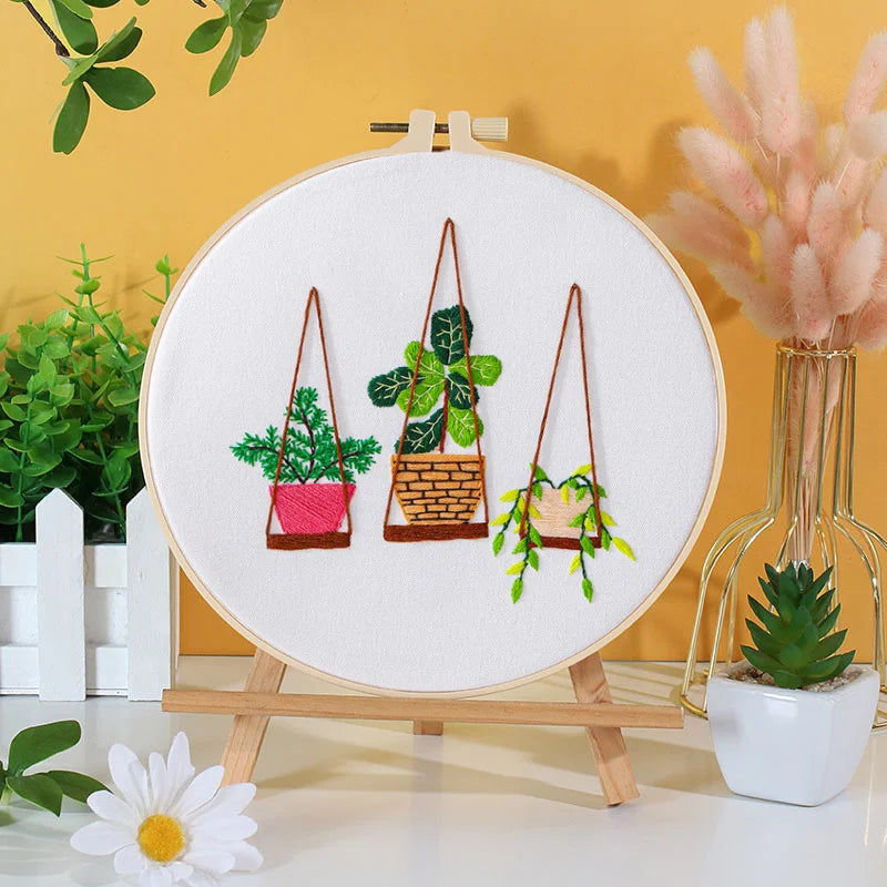 Hanging Garden Embroidery Kit