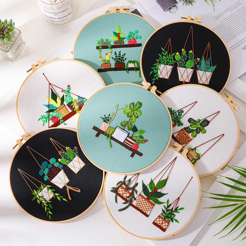 Hanging Garden Embroidery Kit
