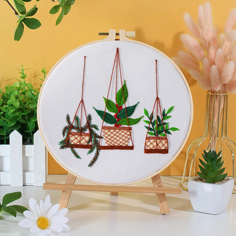 Hanging Garden Embroidery Kit