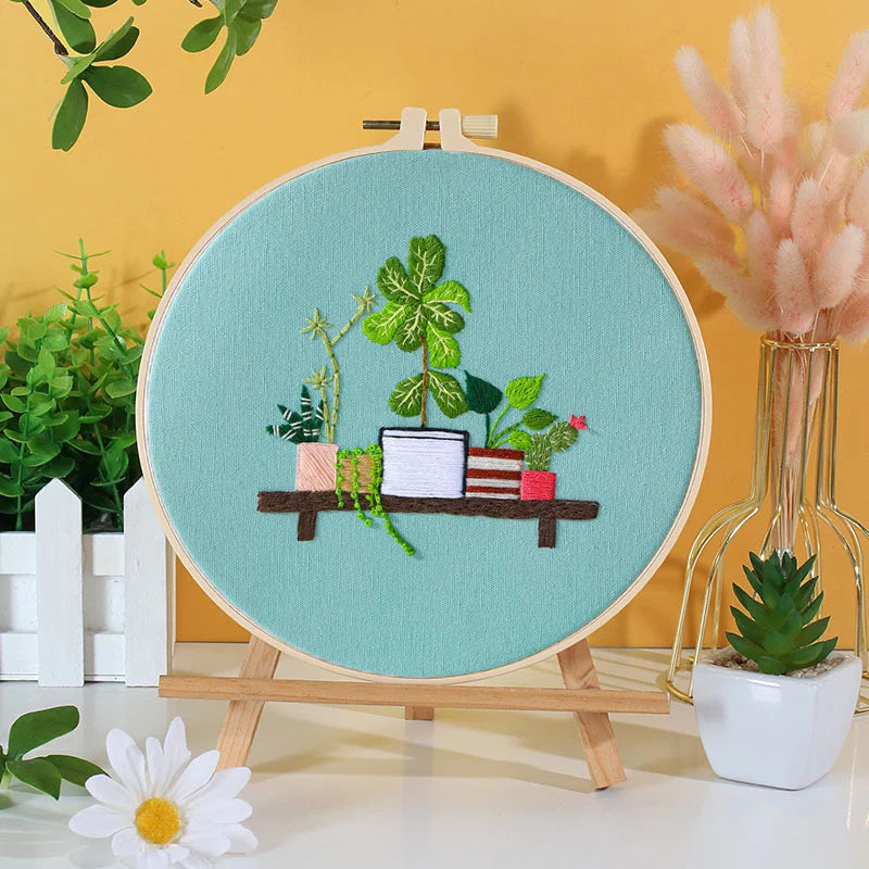 Hanging Garden Embroidery Kit