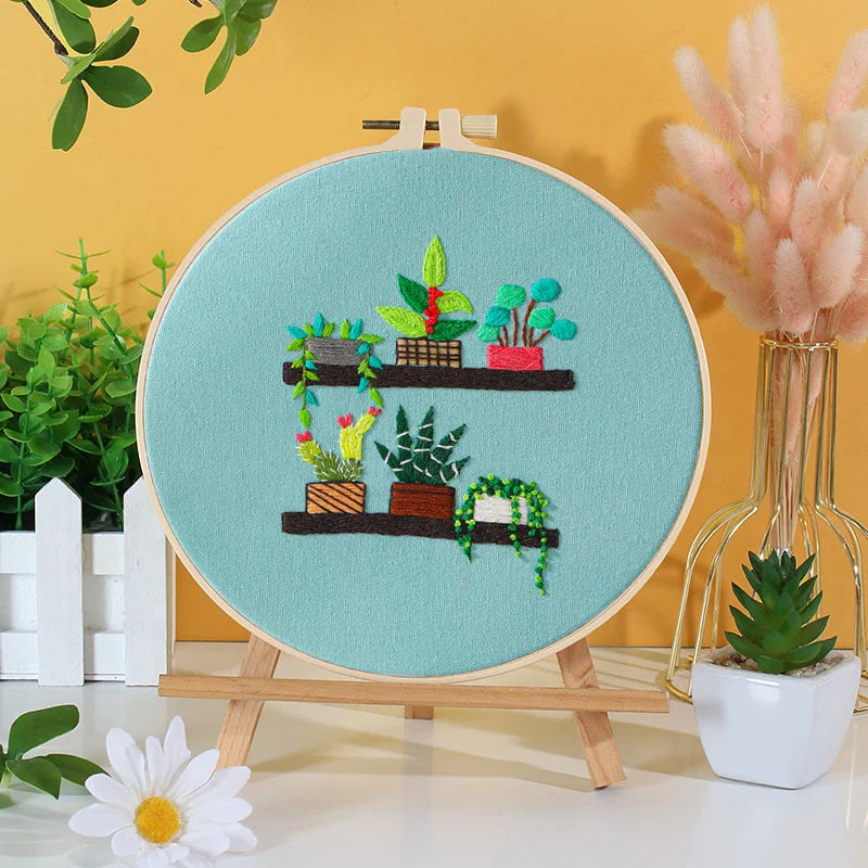 Hanging Garden Embroidery Kit