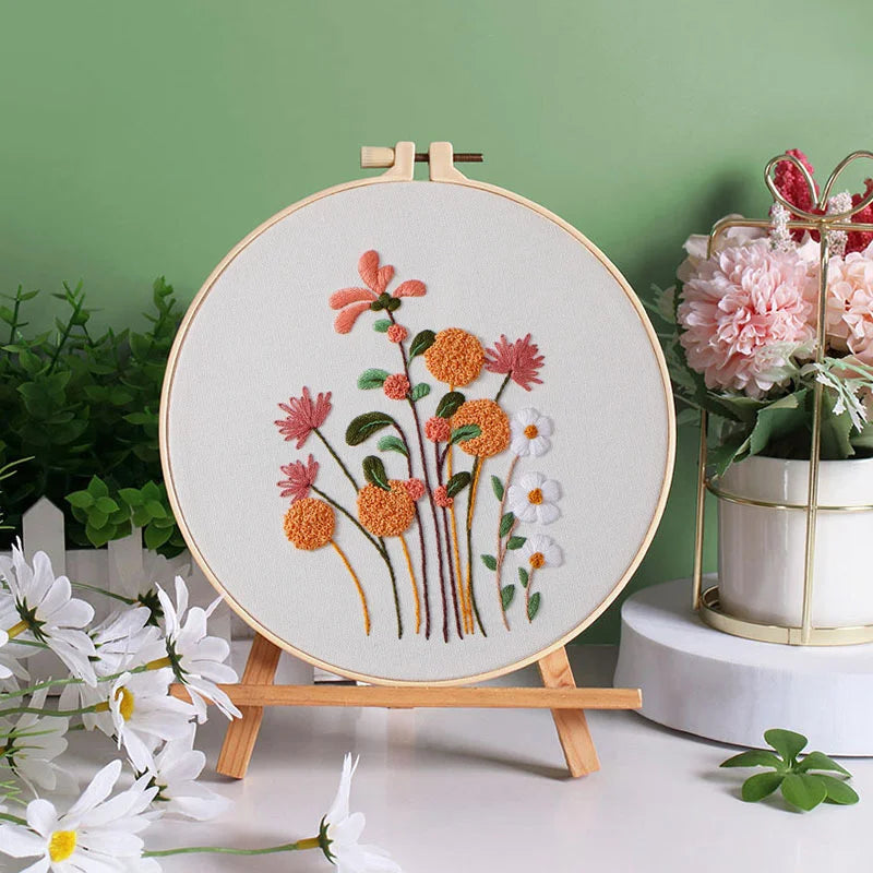 Blooming Harmony Embroidery Kit