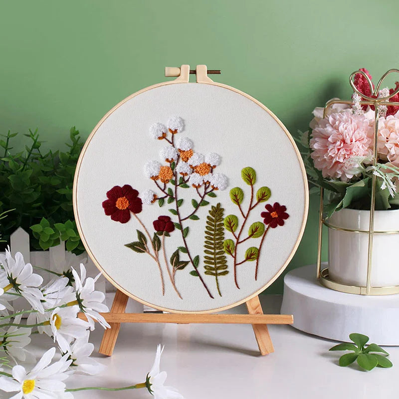 Blooming Harmony Embroidery Kit