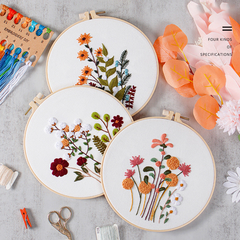 Blooming Harmony Embroidery Kit