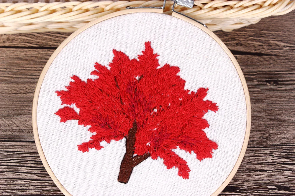 Blooming Tree Embroidery Kit