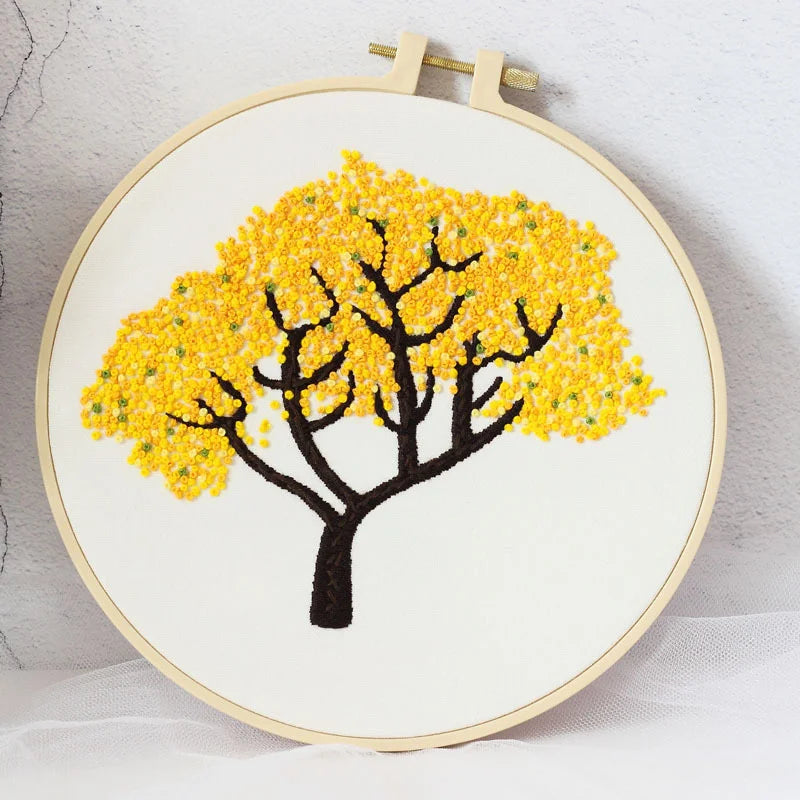 Blooming Tree Embroidery Kit