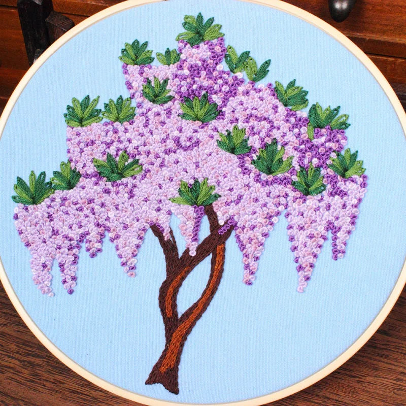 Blooming Tree Embroidery Kit