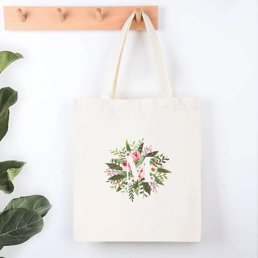 Alphabet Letter Flower Monogram Embroidery Kit M