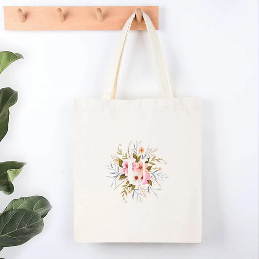 Alphabet Letter Flower Monogram Embroidery Kit U