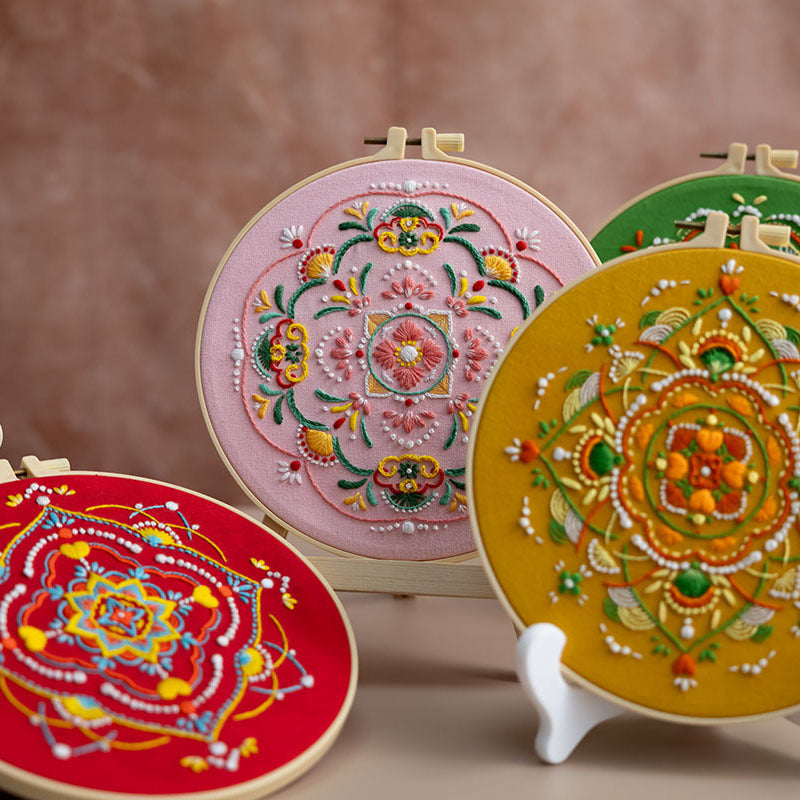 Datura Embroidery DIY Kit