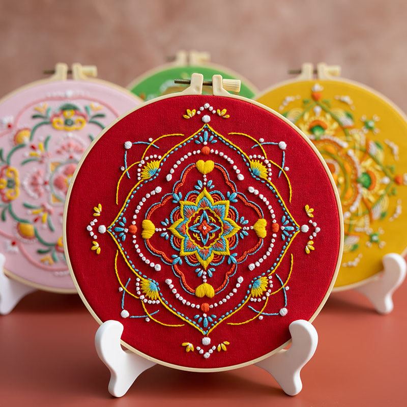 Datura Embroidery DIY Kit