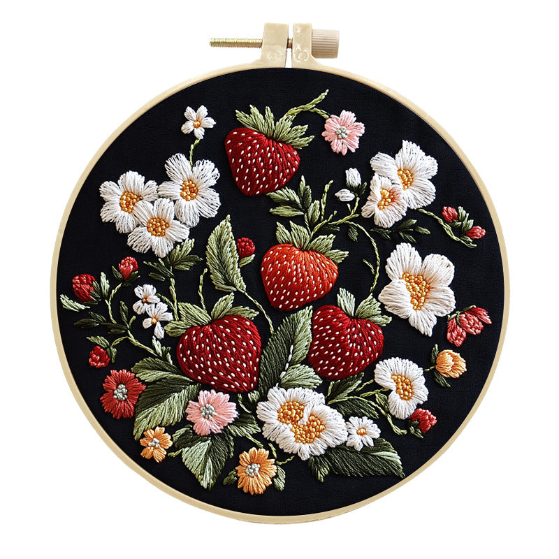 Embroidery DIY Handmade Bouquet Fabric Craft Kit