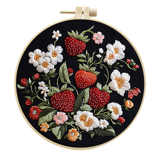Embroidery DIY Handmade Bouquet Fabric Craft Kit