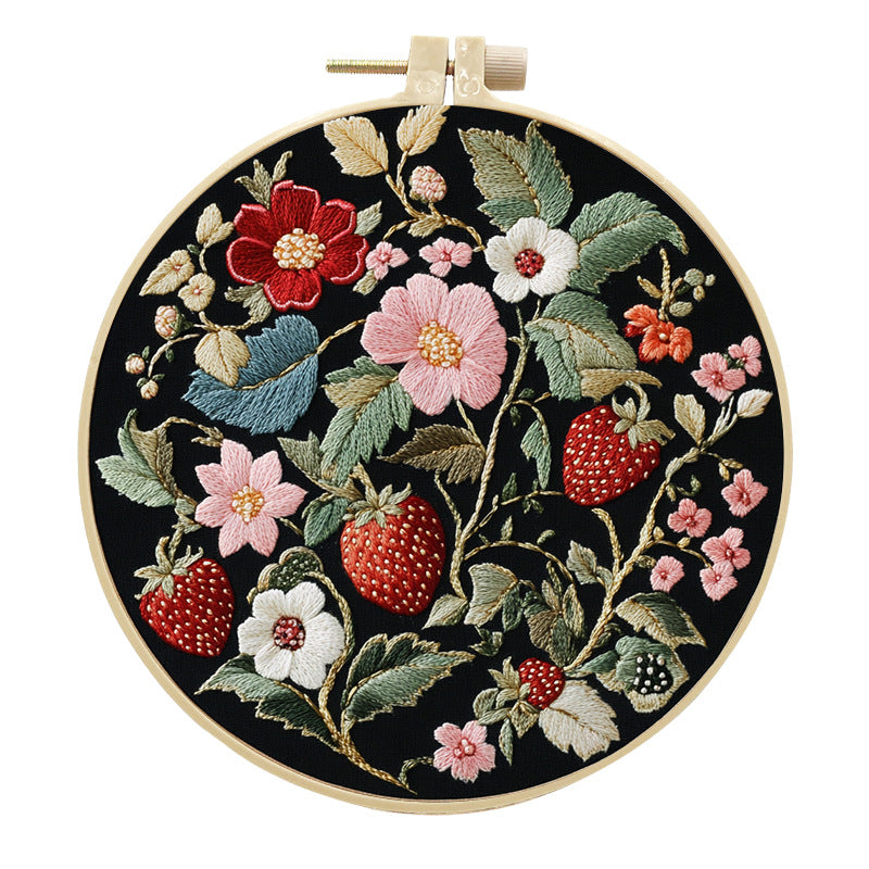 Embroidery DIY Handmade Bouquet Fabric Craft Kit