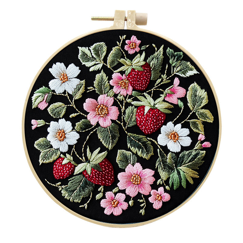 Embroidery DIY Handmade Bouquet Fabric Craft Kit
