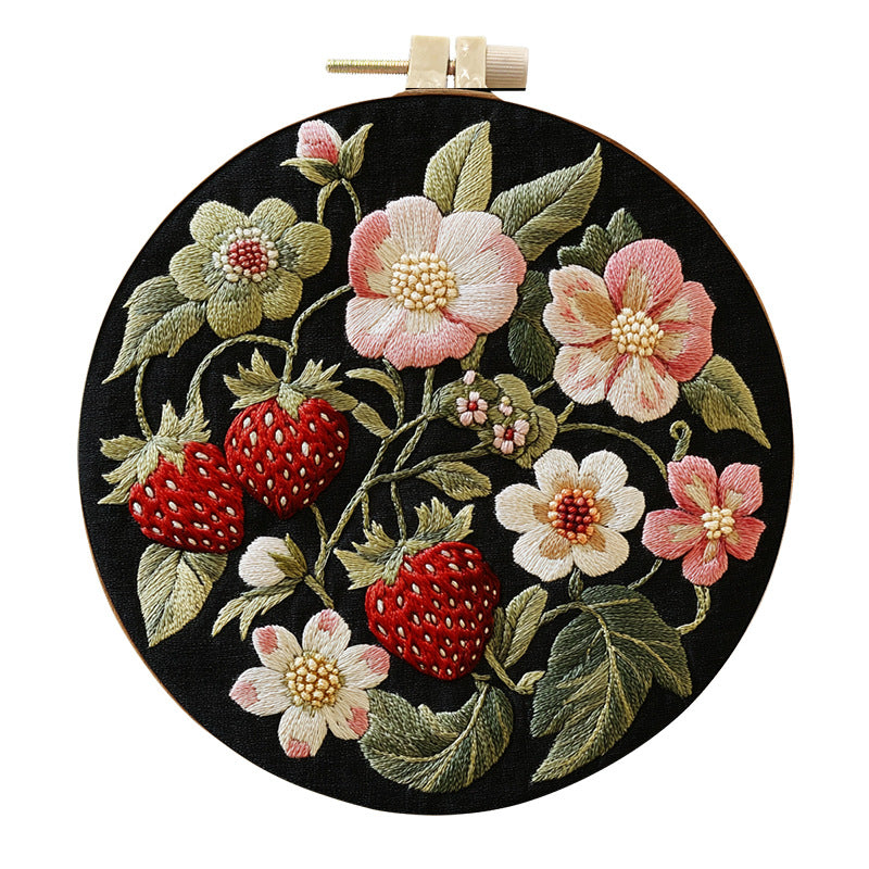 Embroidery DIY Handmade Bouquet Fabric Craft Kit