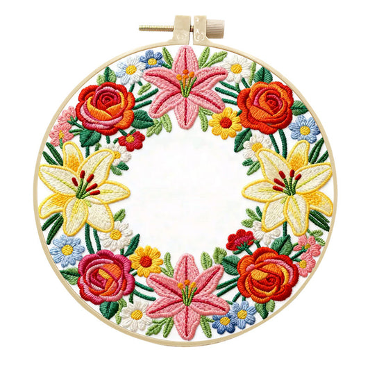 DIY Wreath Craft Fabric Material Kit