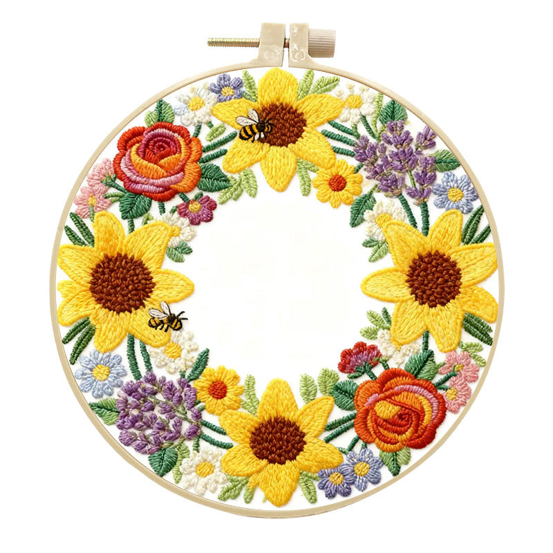 DIY Wreath Craft Fabric Material Kit