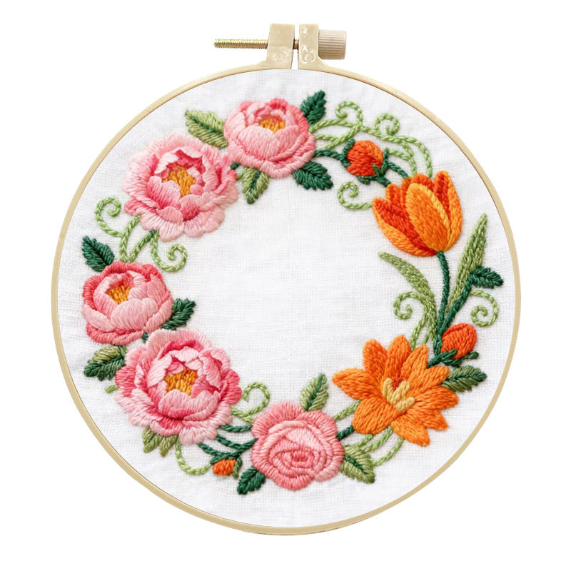 DIY Wreath Craft Fabric Material Kit