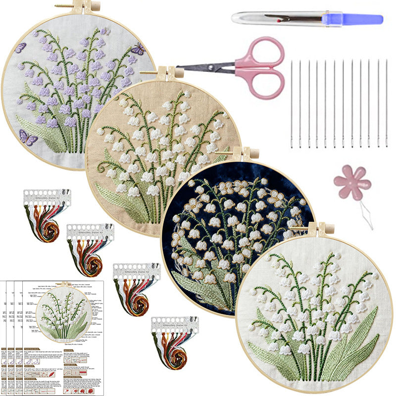 DIY Lily of the Valley Handmade Fabric Craft Kit