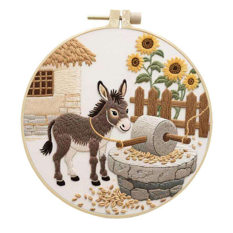 DIY Handmade Donkey Fabric Craft Kit