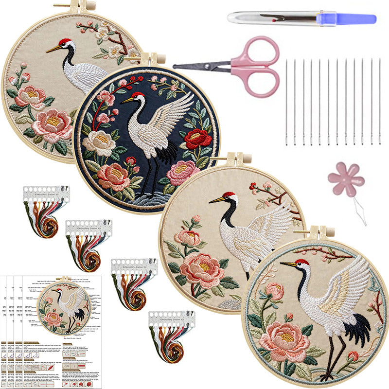 DIY Crane Handmade Fabric Craft Kit