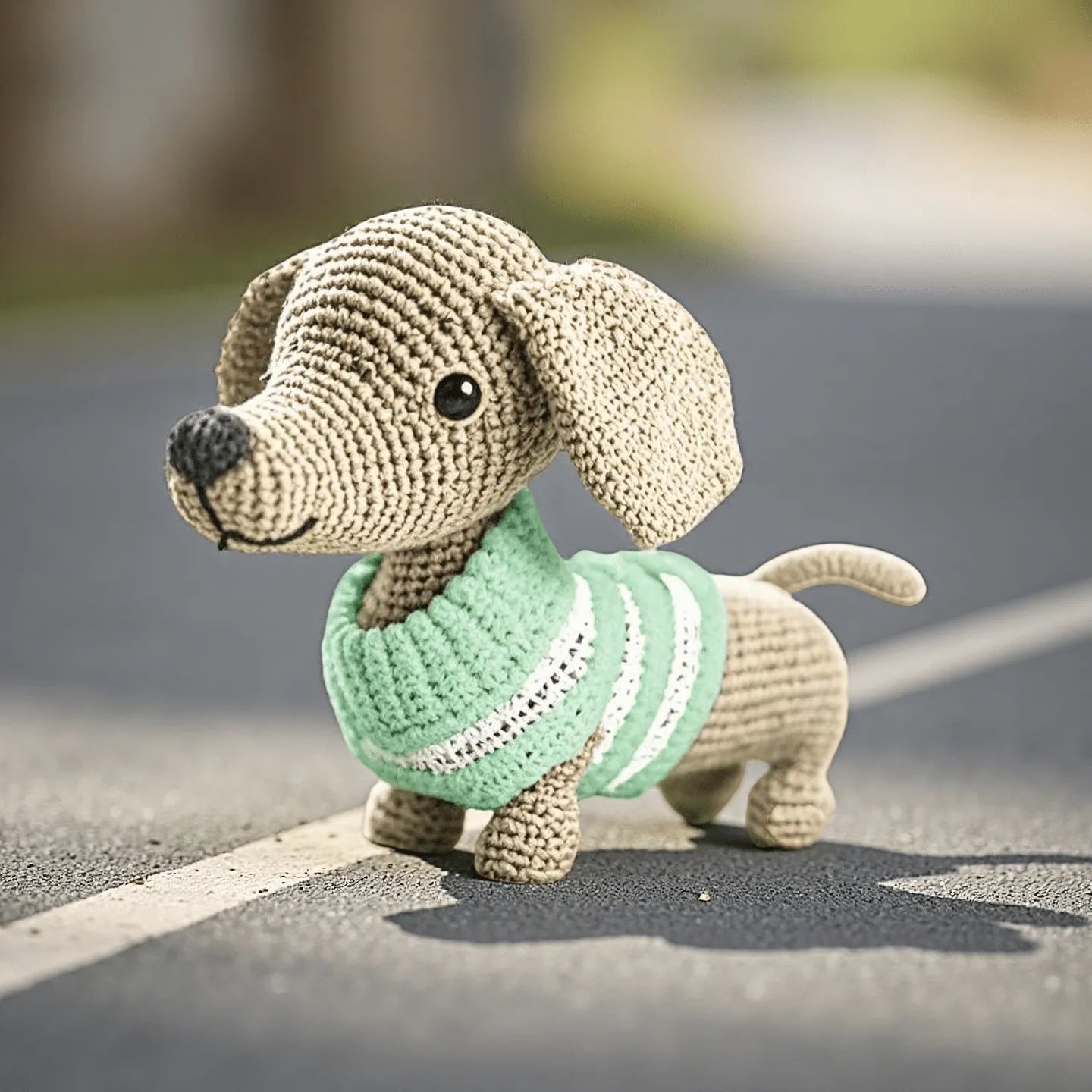 DIY Handmade Dachshund Crochet Kit
