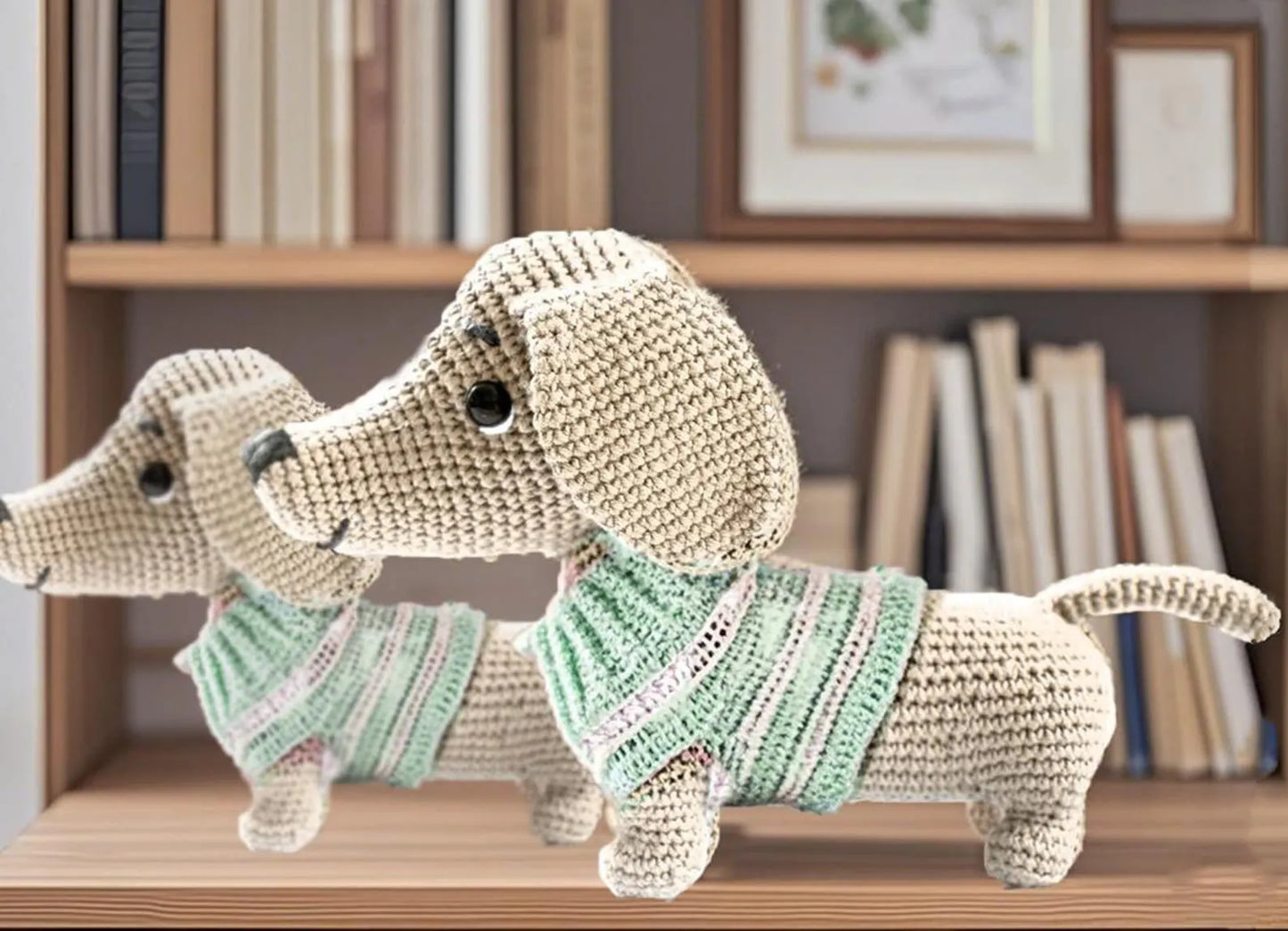 DIY Handmade Dachshund Crochet Kit