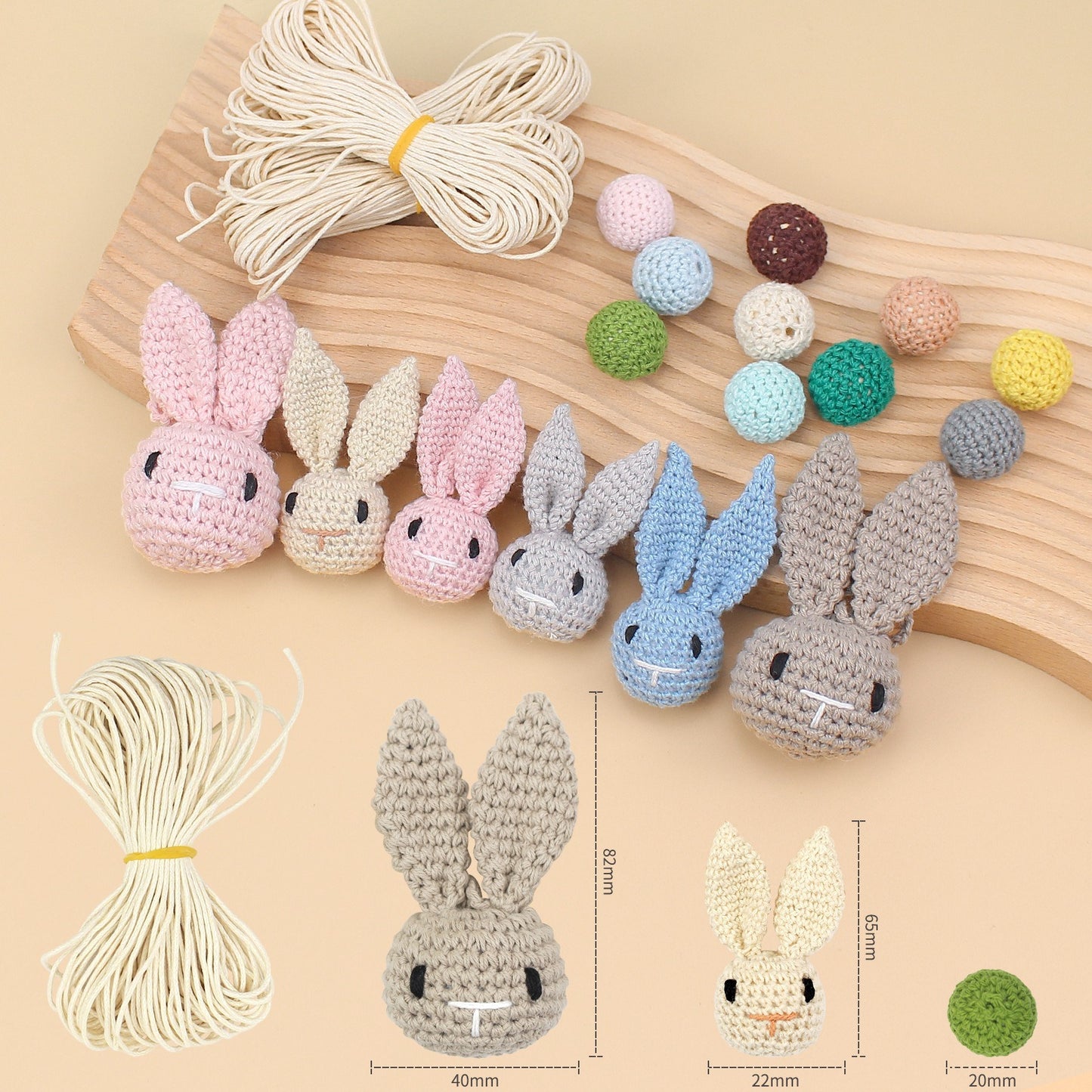 DIY Handmade Bunny Crochet Kit