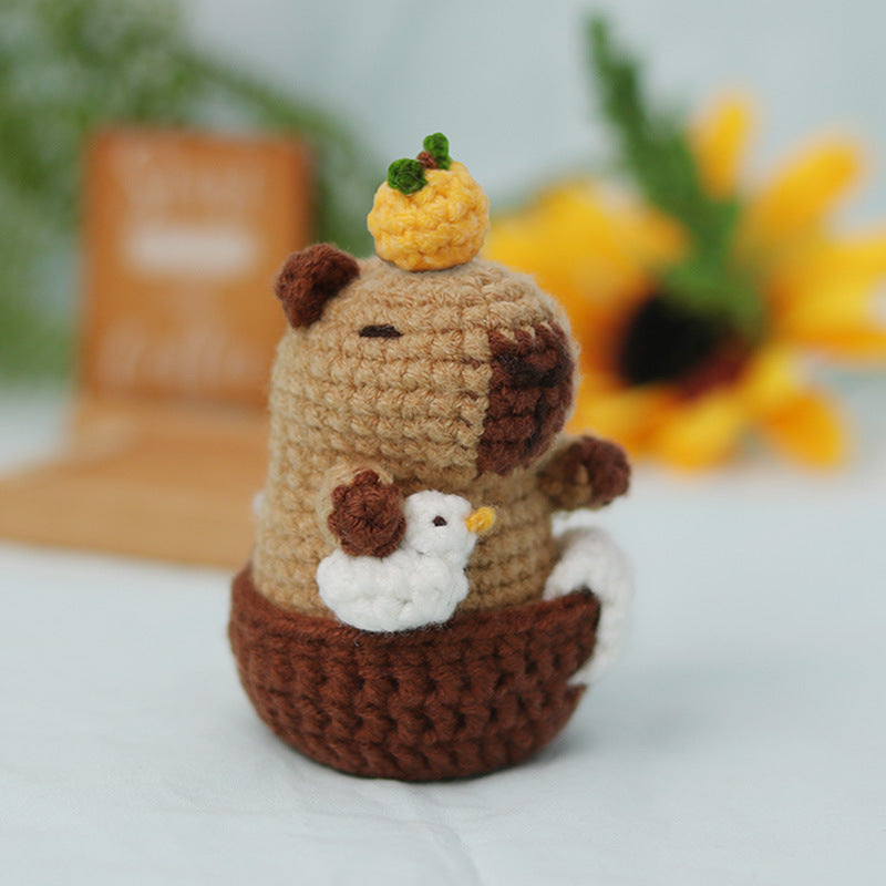 DIY Handmade Capybara Crochet Kit