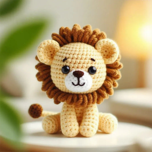 Diy Handmade Little Lion Crochet Kit