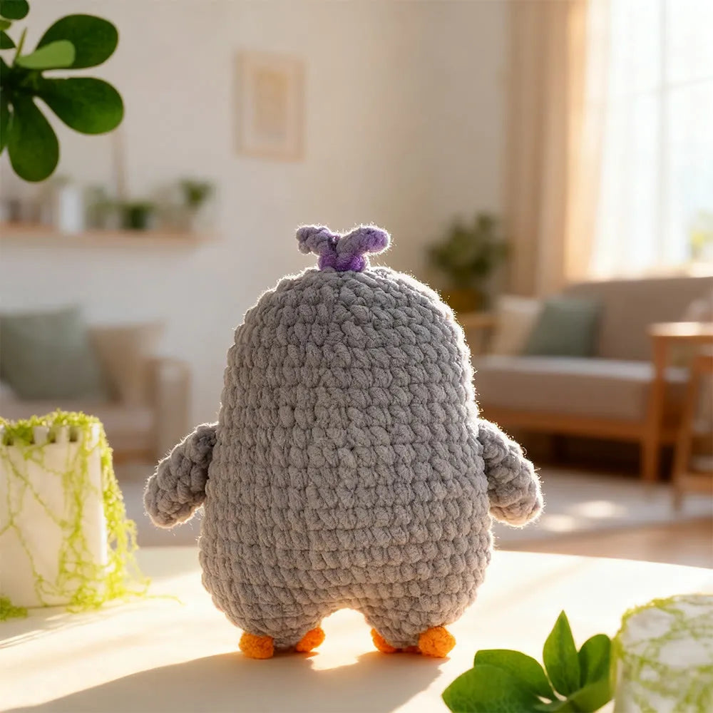 Diy Handmade Lovely Penguin Crochet Kit