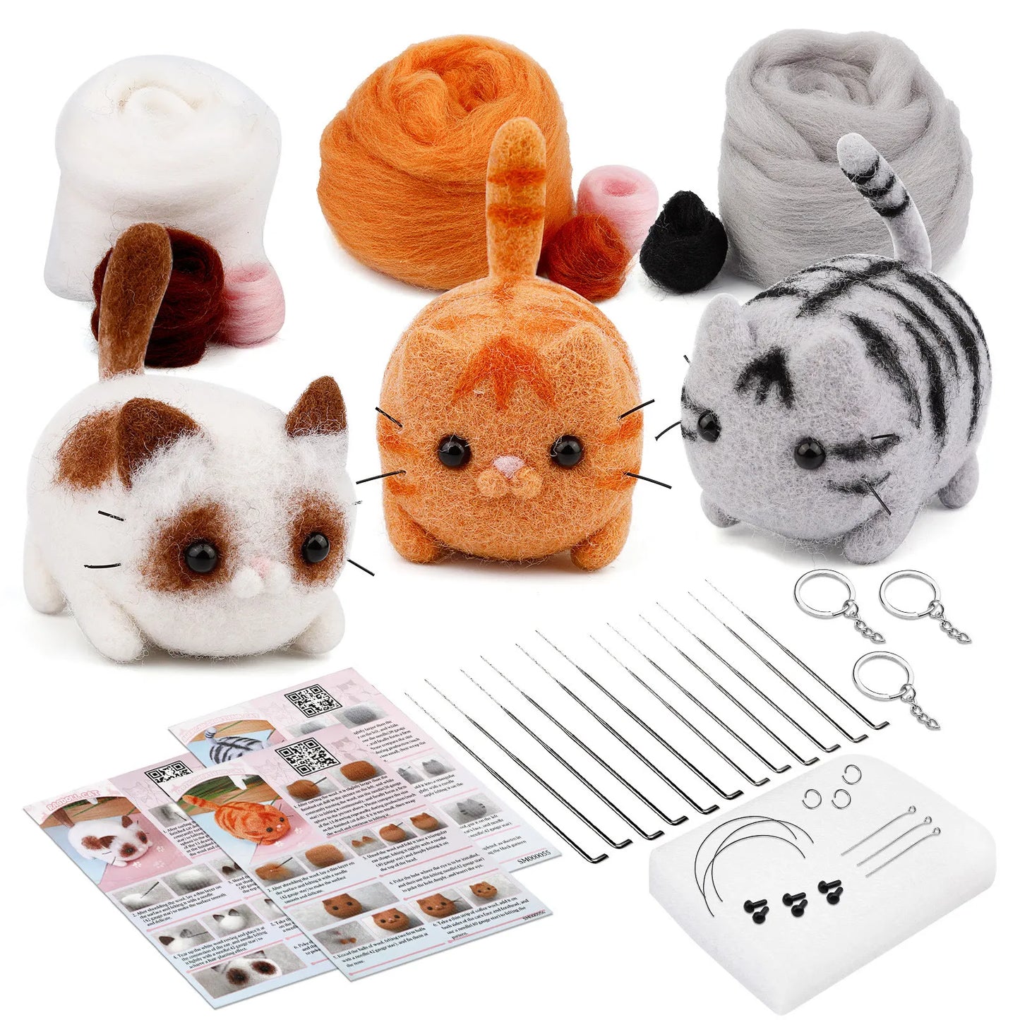 Cat Series Needle Felt Kit