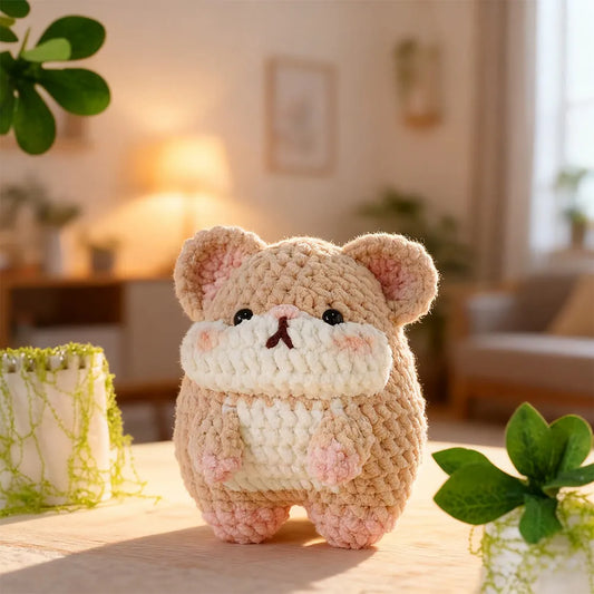 Diy Handmade Chubby Hamster Crochet Kit