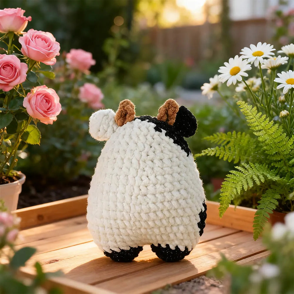 Diy Handmade Milk Cow Crochet Kit