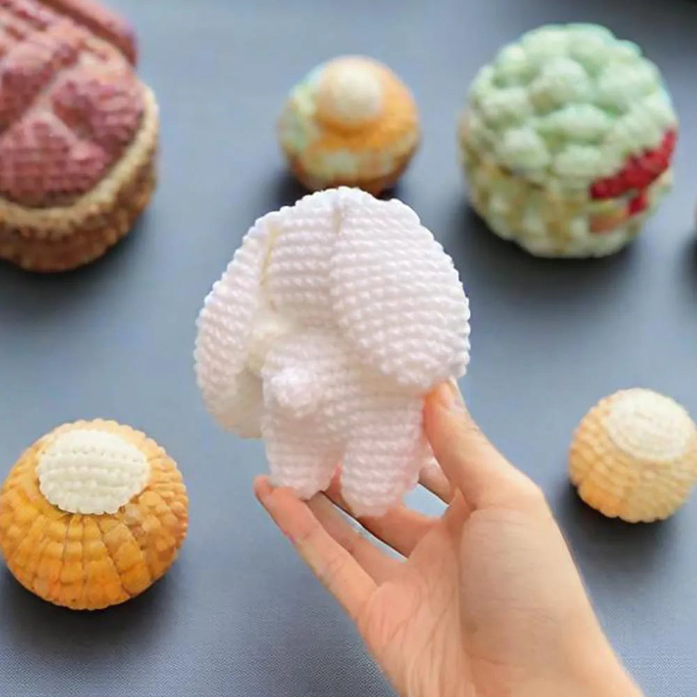 Diy Handmade Chubby Bunny Crochet Kit