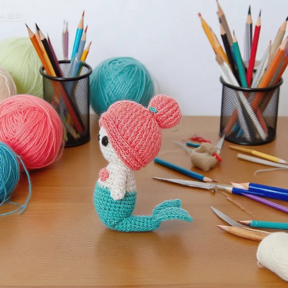 Diy Handmade Mermaid Crochet Kit