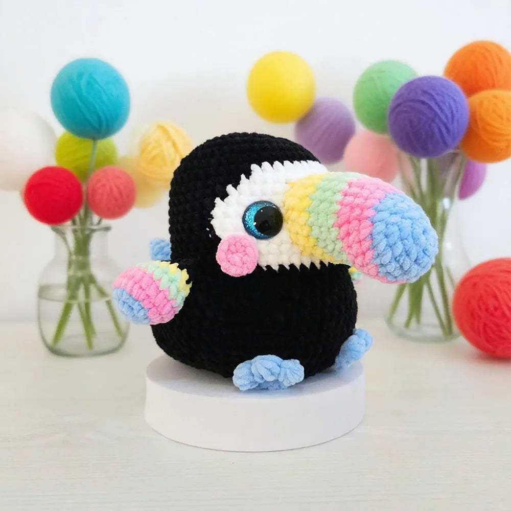 Diy Handmade Toucan Crochet Kit