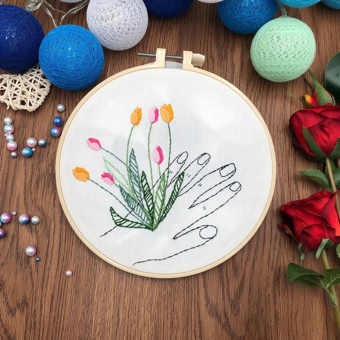 Embroidery Simple Kit for Beginner