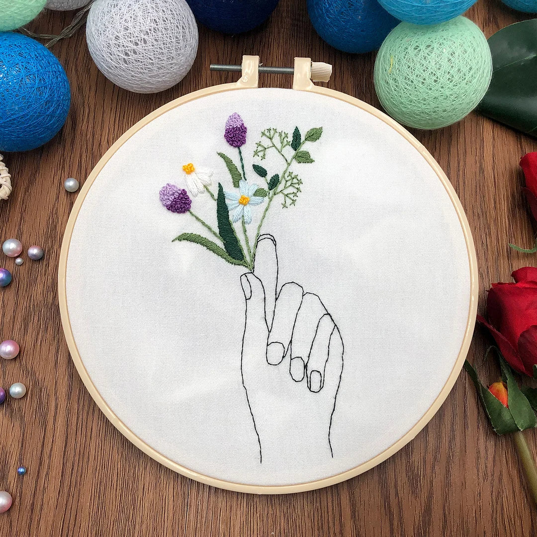 Embroidery Simple Kit for Beginner
