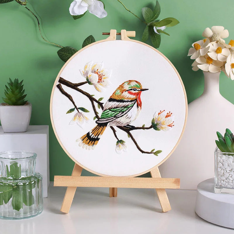 Themed DIY Birds Embroidery Kits