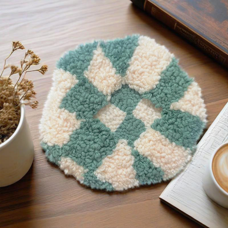 Plush Coasters DIY Embroidery Kit