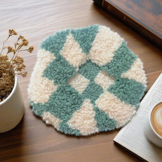 Plush Coasters DIY Embroidery Kit