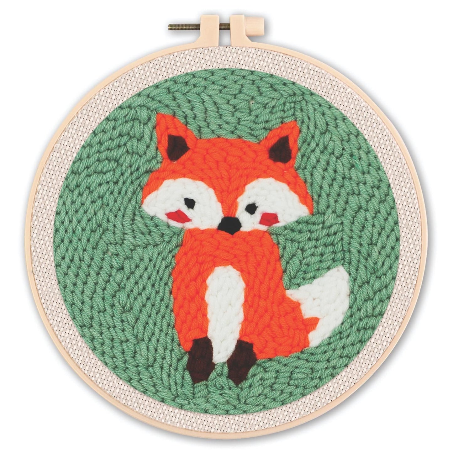 Animal Punch Embroidery DIY Material Kit